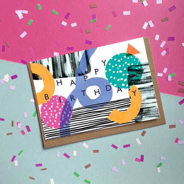 Hop & Twist - Greetings Card