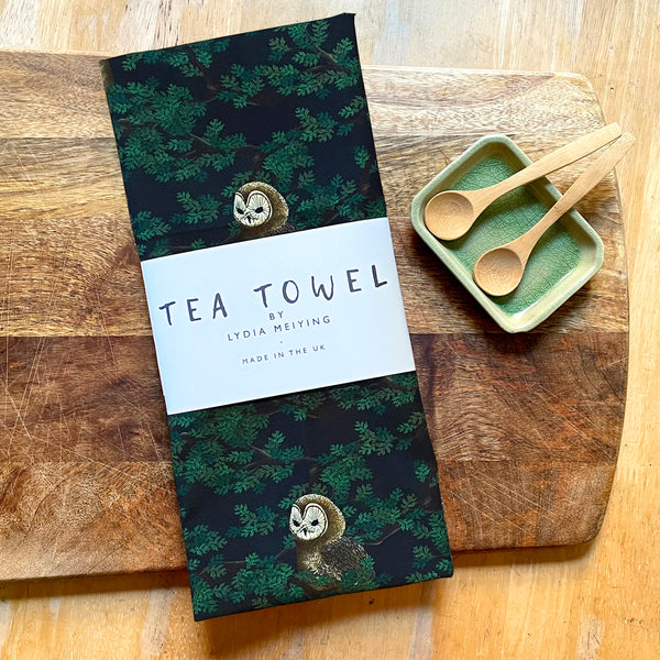 Night Owl - Tea Towel