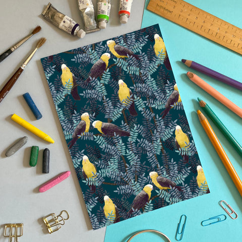 Galah Yellow - A5 Notebook