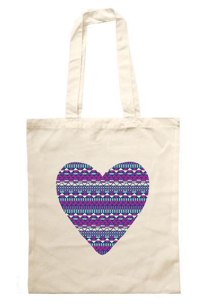 Aztec Heart - Tote Bag
