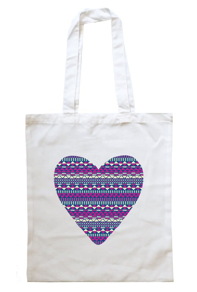 Aztec Heart - Tote Bag