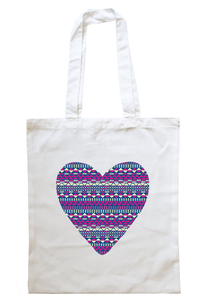 Aztec Heart - Tote Bag