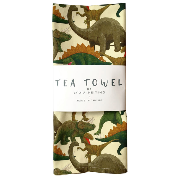 Dinosaurs - Tea Towel