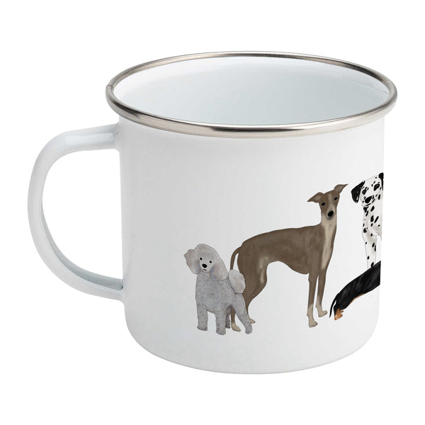 Dogs - Enamel Mug