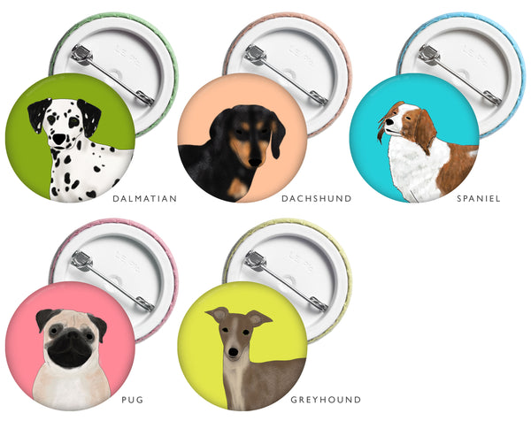 Dogs - Button Badge
