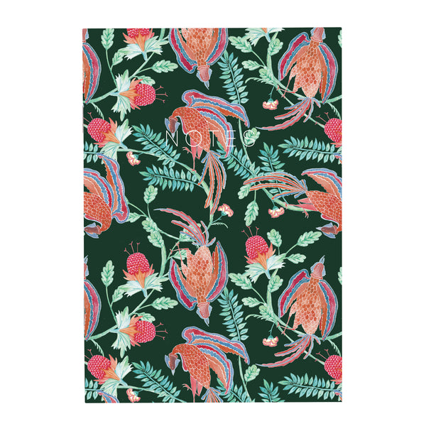 Emperor's Garden (Emerald) - A5 Notebook