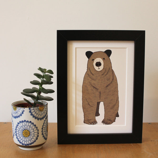 Toby - Framed Mini Print