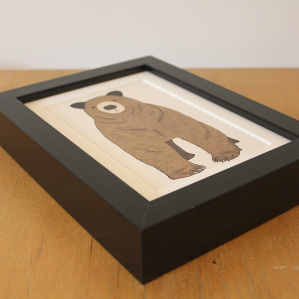 Toby - Framed Mini Print