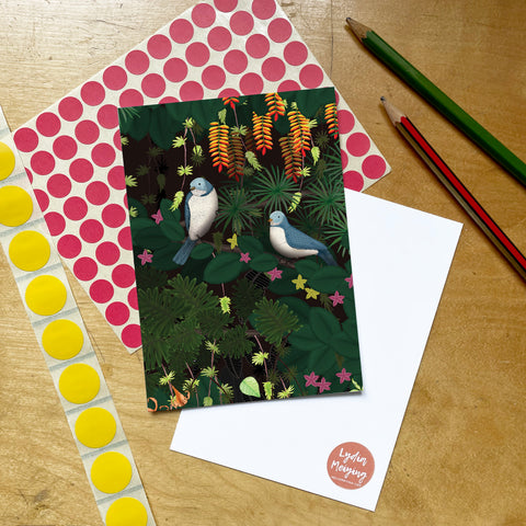 Jungle Birds - Postcard