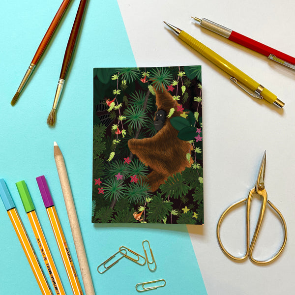 Jungle Orangutan - Mini Notebook