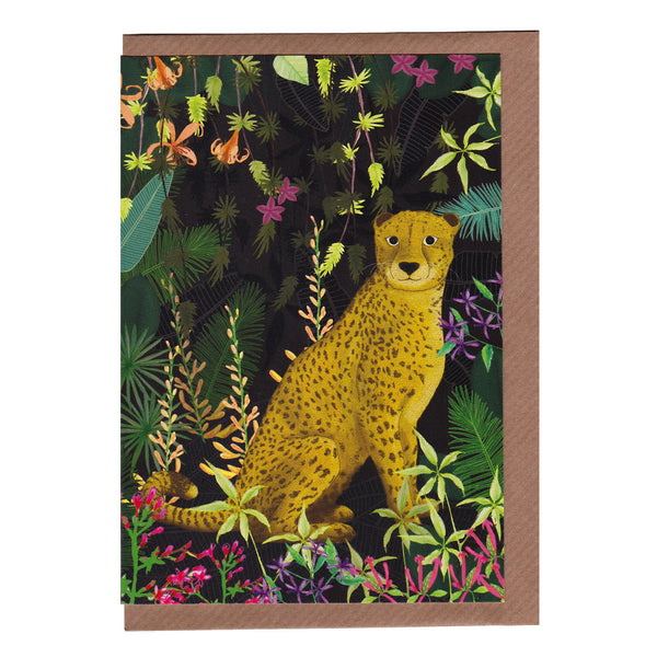 Jungle Cheetah - Greetings Card