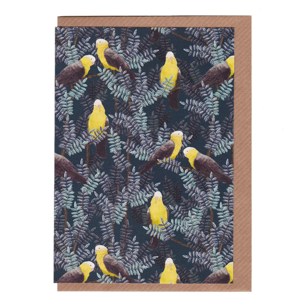 Yellow Galah - Greetings Card