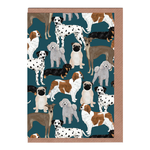 Dogs - Greetings Card