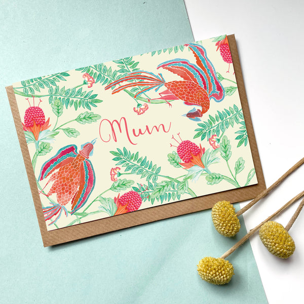 Mum (Emperor's Garden) - Greetings Card