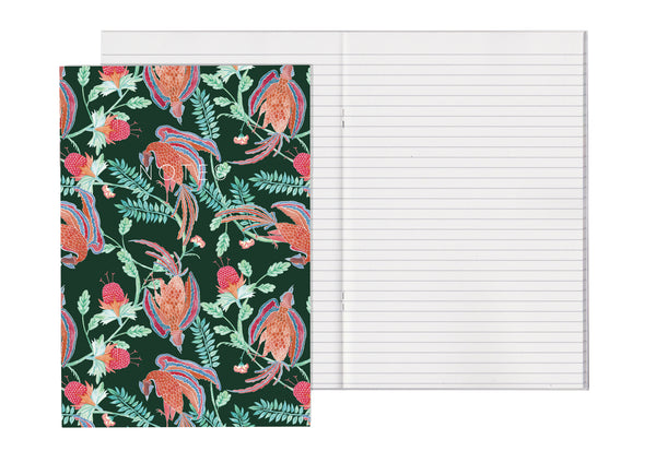 Emperor's Garden (Emerald) - A5 Notebook