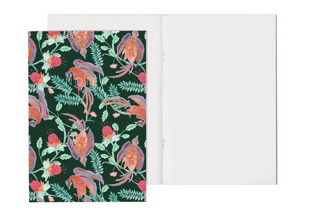 Emperor's Garden (Emerald) - A5 Notebook