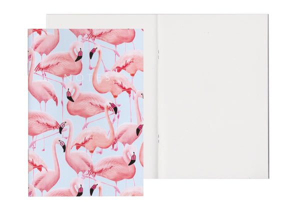 Flamingos - A5 Notebook