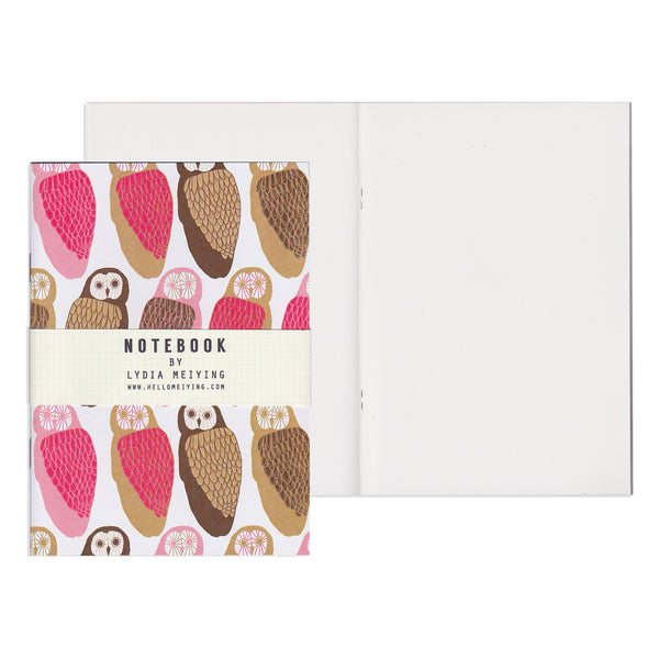 Owls - Mini Notebook