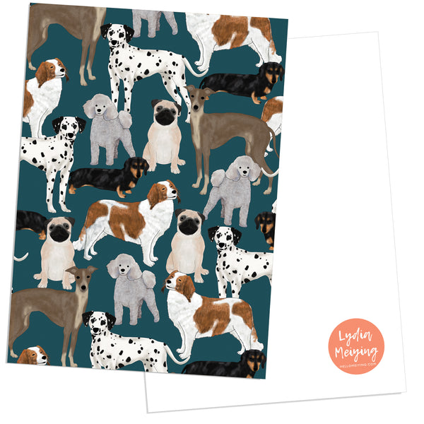 Dogs - Postcard