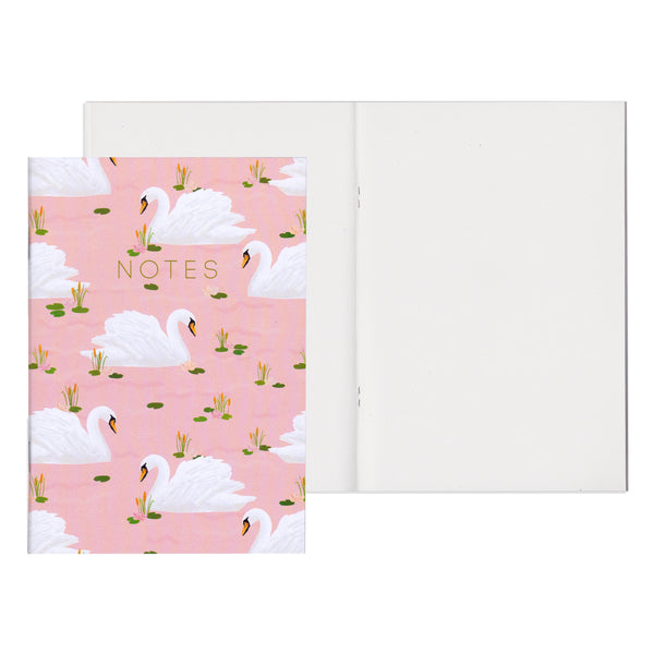 Pink Swan - Mini Notebook