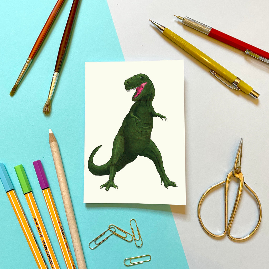 T Rex - Mini Notebook