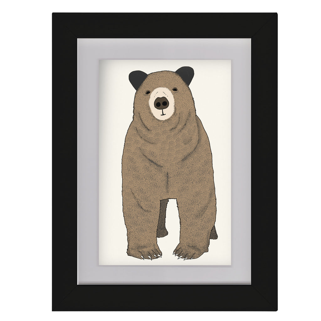 Toby - Framed Mini Print