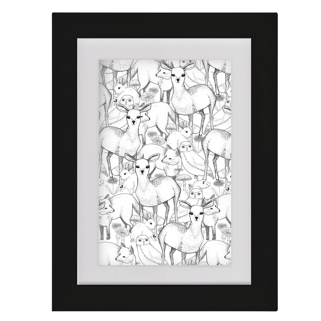 Woodland - Framed Mini Print