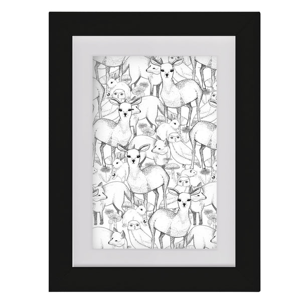Woodland - Framed Mini Print
