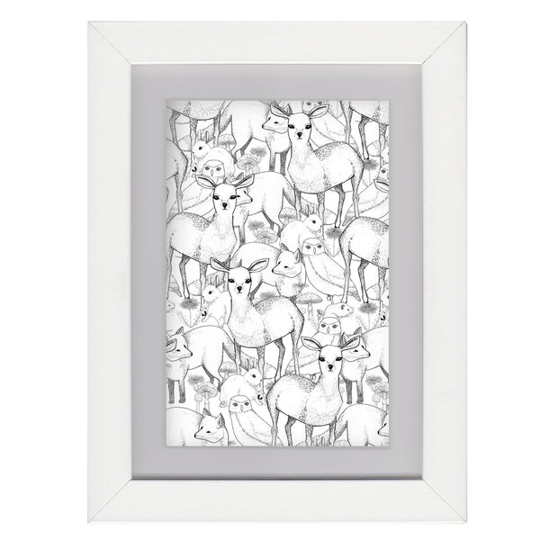 Woodland - Framed Mini Print