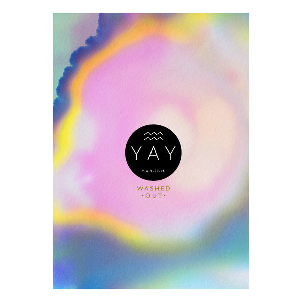 Washed Out - Mini Notebook