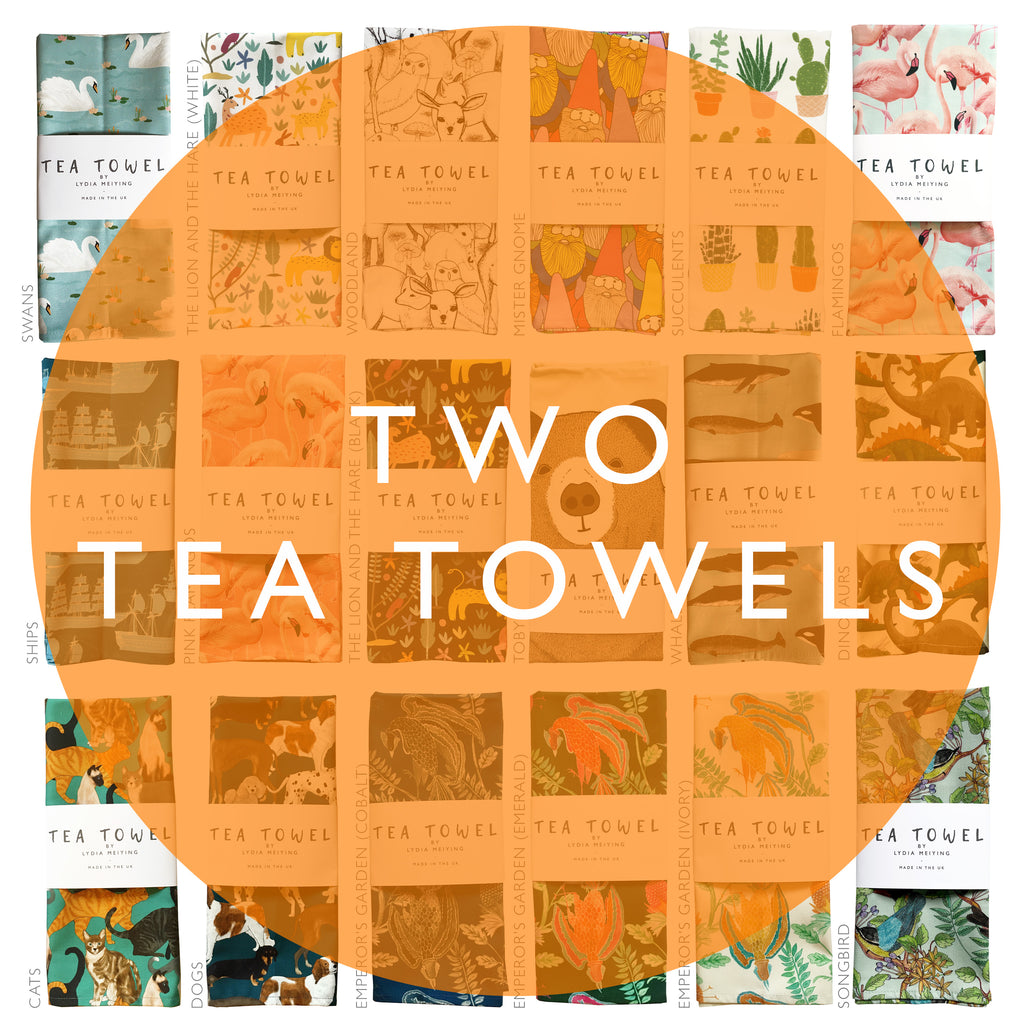 OFFER! Two Tea Towels
